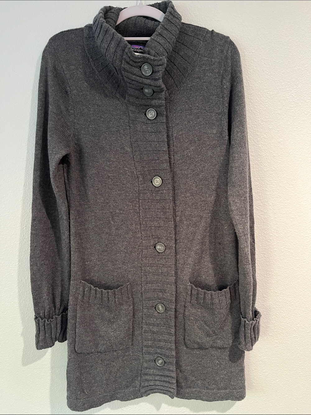Patagonia Wool Blend Button-Front Women's Sweater Cardigan Small